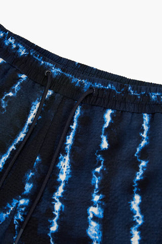 ZR Printed Seersucker Shorts