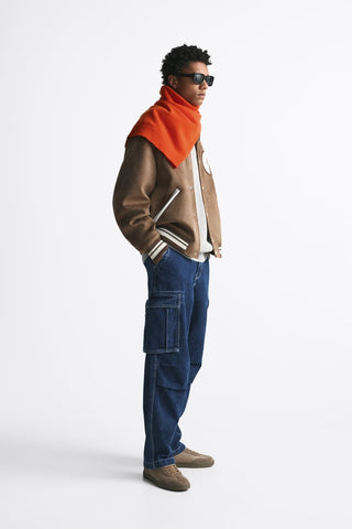 ZR Brown Varsity Jacket