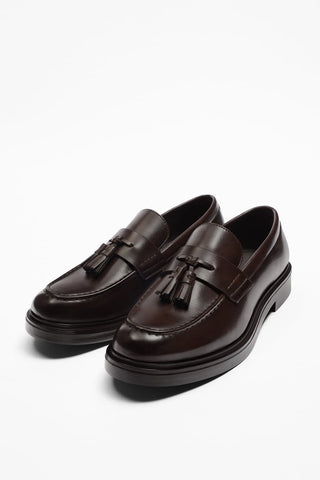 Zara Premium Tassel Loafers