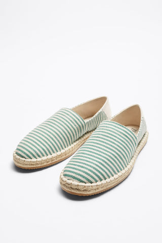 Zara Striped Espadrilles