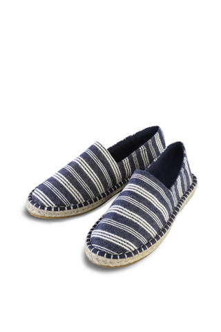 ZR Striped Blue Espadrilles