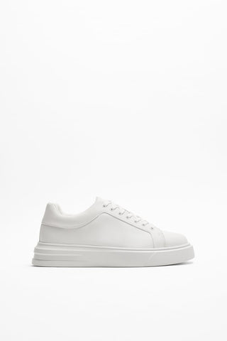 Zara Premium Lace-Up Sneakers