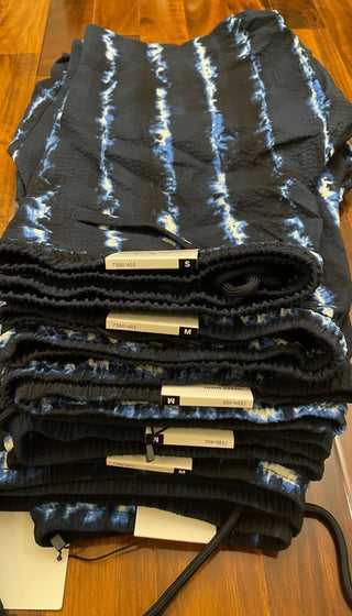 ZR Printed Seersucker Shorts