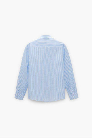 Zara Striped Seersucker Shirt