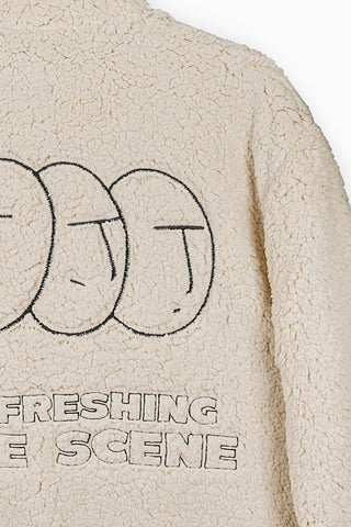 ZR Oversized Shearling Jacket