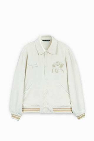 ZR Suede Varsity Jacket