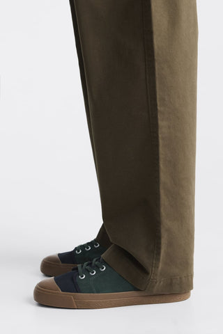 ZR Green Leather Sneakers