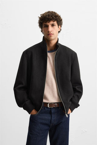ZR Suede Leather Jacket