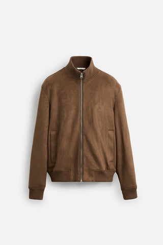 ZR Suede Leather Jacket