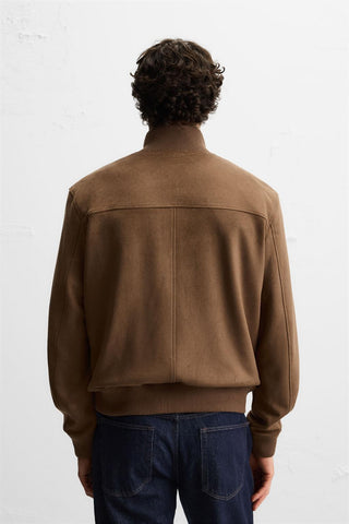 ZR Suede Leather Jacket