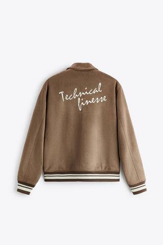 ZR Brown Varsity Jacket