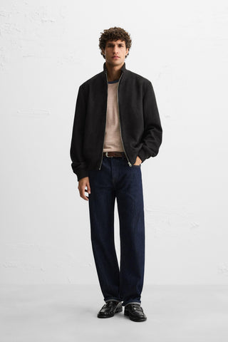 ZR Suede Leather Jacket