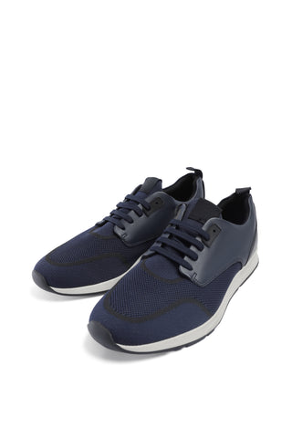 ZR Blue Fabric Sneakers