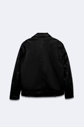 ZR Leather Biker Jacket