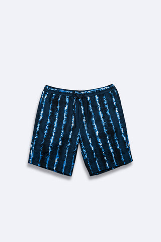 ZR Printed Seersucker Shorts