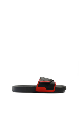 ZR Red Chunky Sole Slides