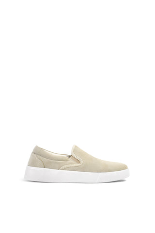 ZR Split-Suede Leather Slip-ons